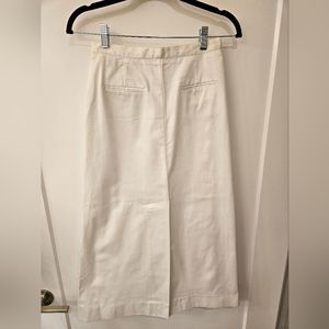 Vintage - "Butterfly for Prestige Sportswear" White Cotton Skirt - NWOT